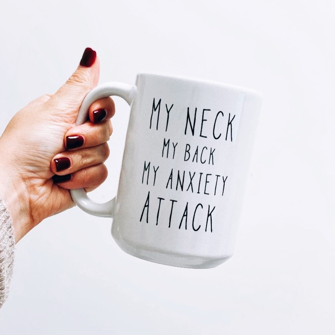 My Neck, My Back Mug