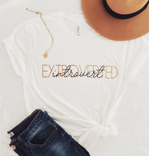 Extroverted Introvert T-shirt