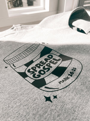 Spread Gospel Kids Crewneck - Grey