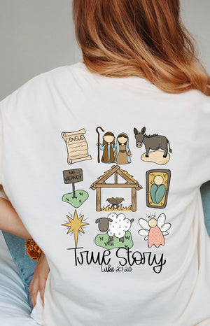 True Story T-Shirt - White