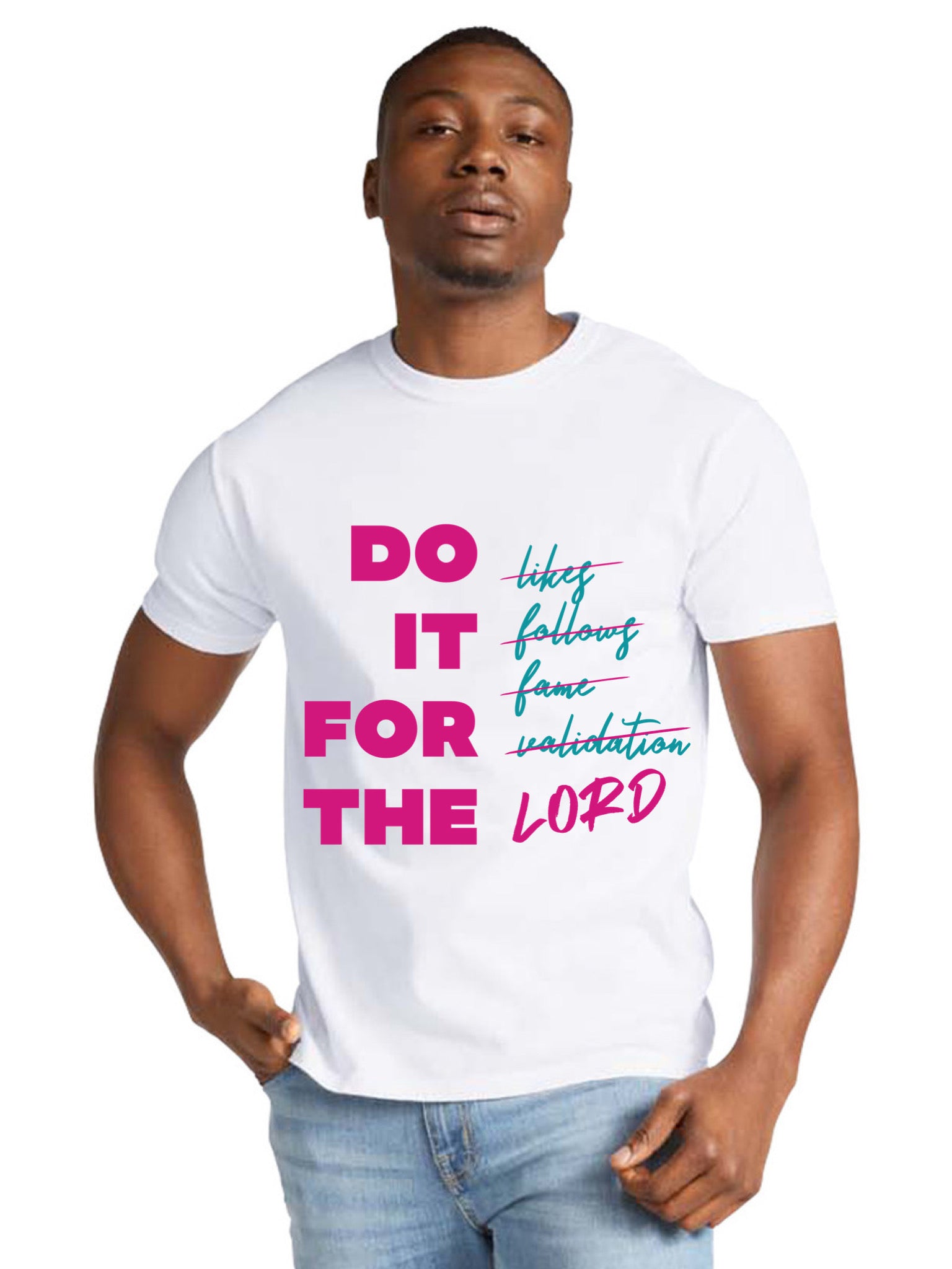 Do It For The Lord Retro Unisex T-shirt