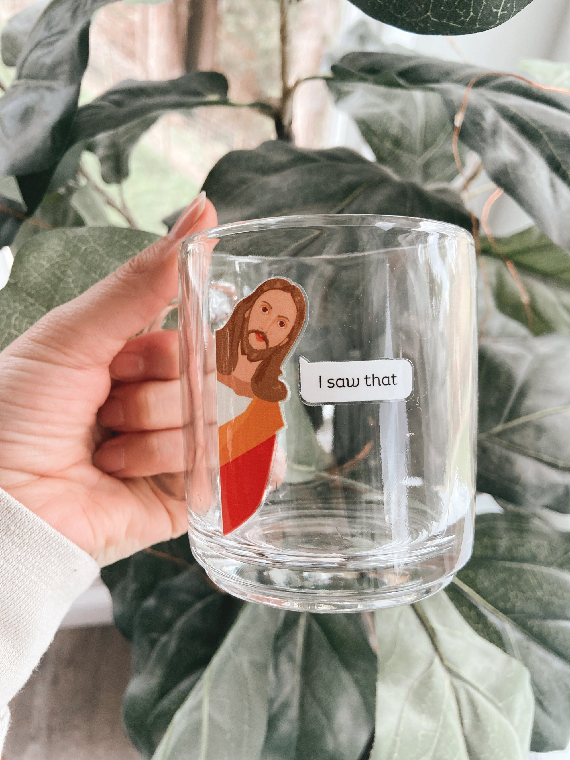 I Saw That Funny Jesus 10oz Mug