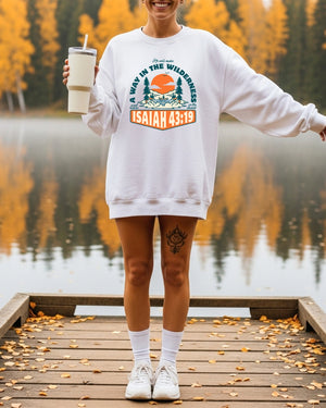 Make A Way In The Wilderness Crewneck