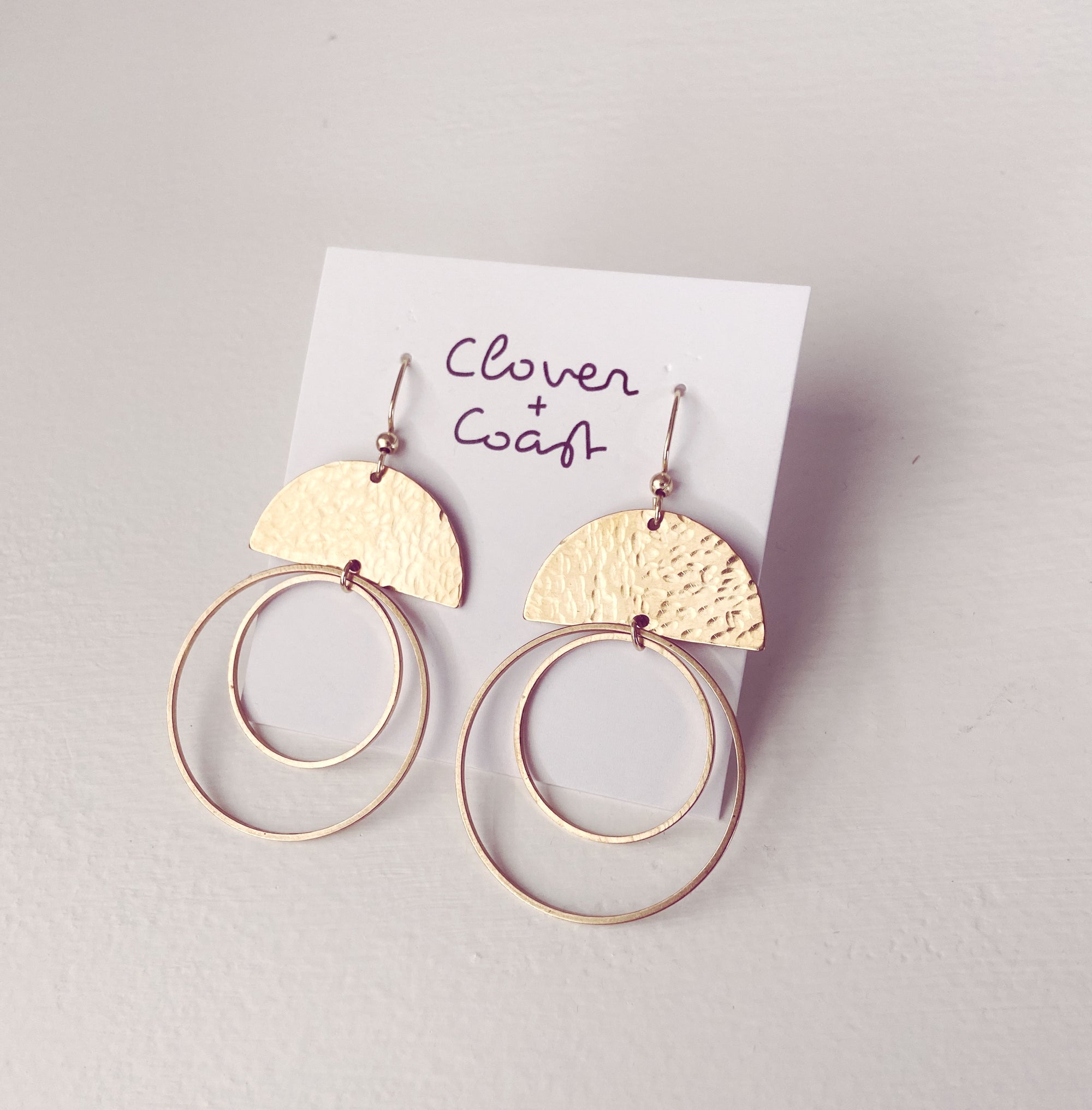 Brass Earrings