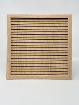 Hardwood Letter Board 10 x 10