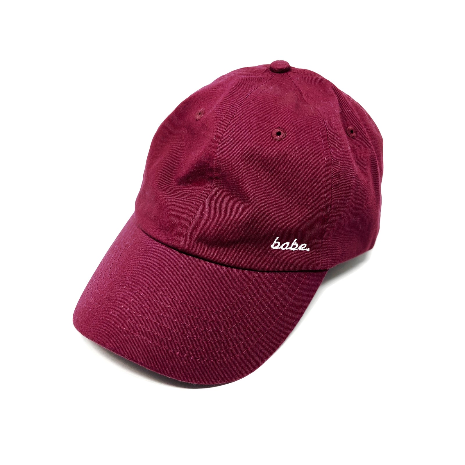 “Babe.” Classic Cap - Maroon