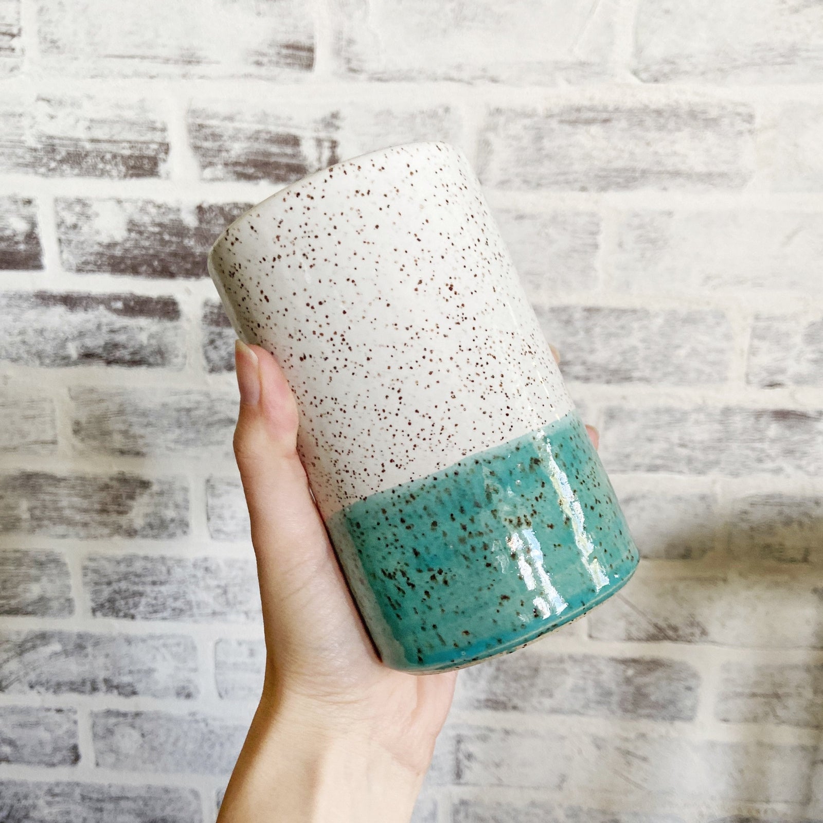Handmade Speckled Ceramic Tumblers