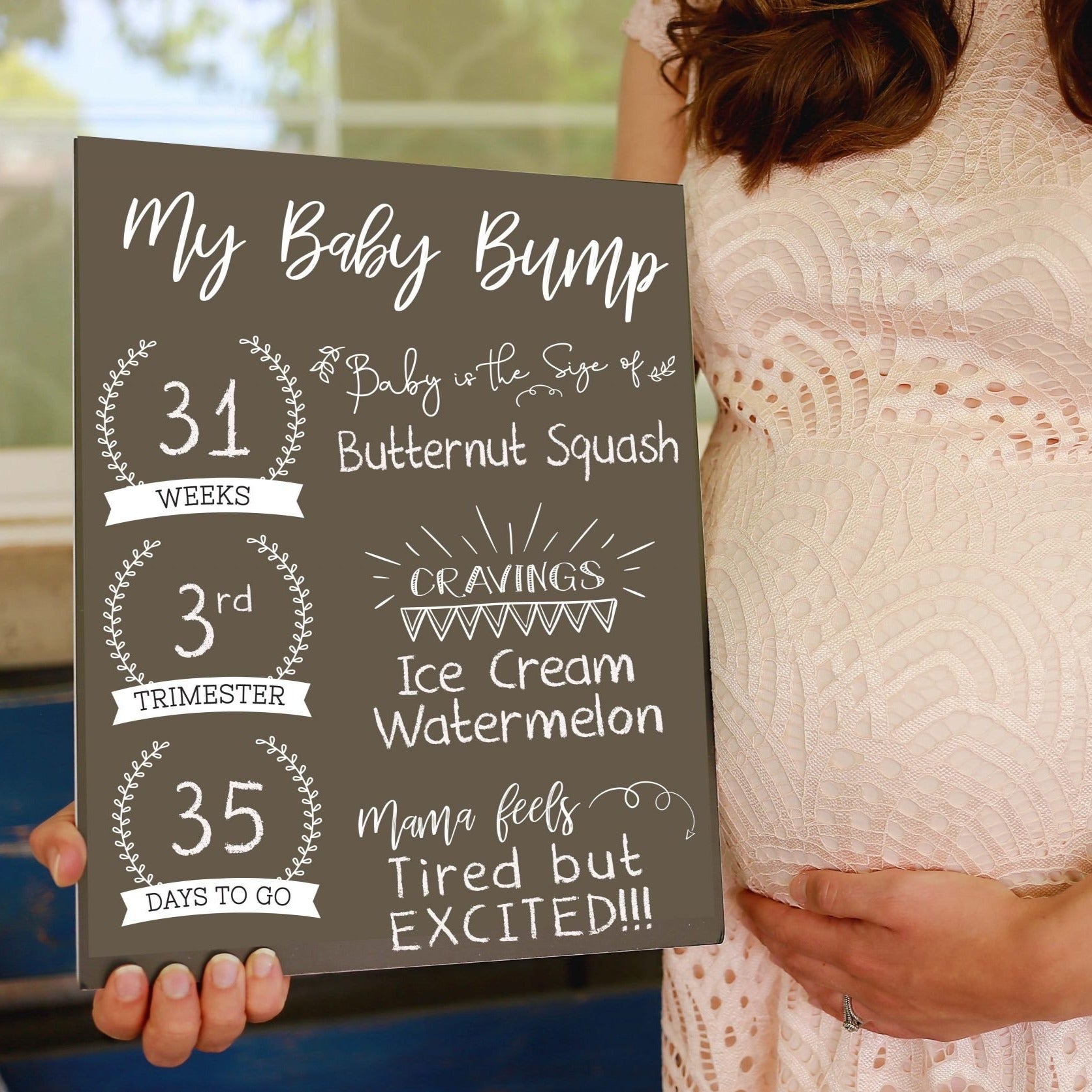 Milestone Pregnancy Sign