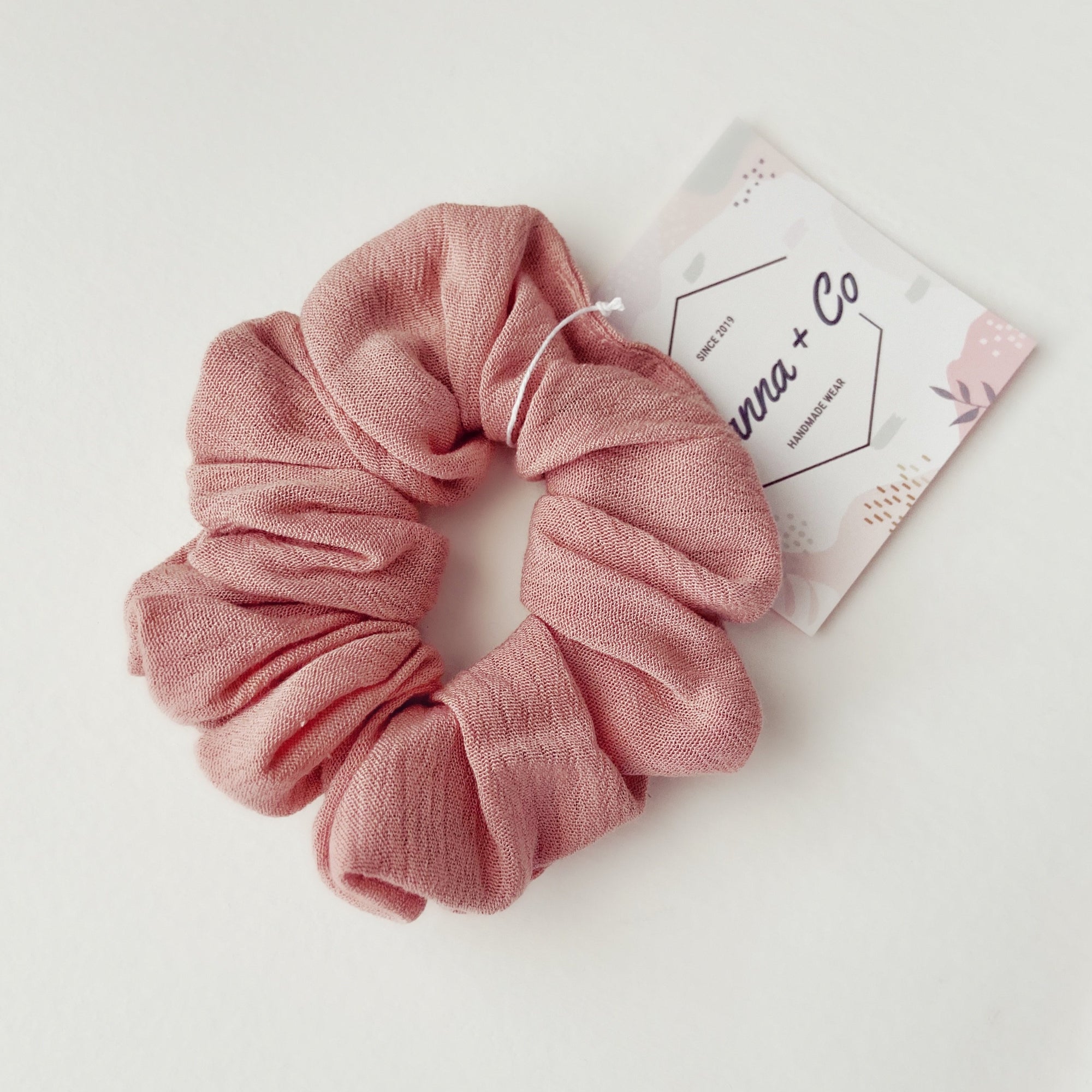 Blush Scrunchie