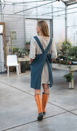 Linen Pinafore Apron