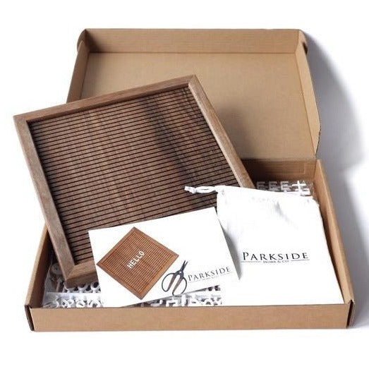 Hardwood Letter Board 10 x 10