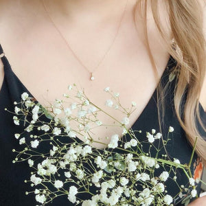 Babies Breath 14k Gold Filled Necklace